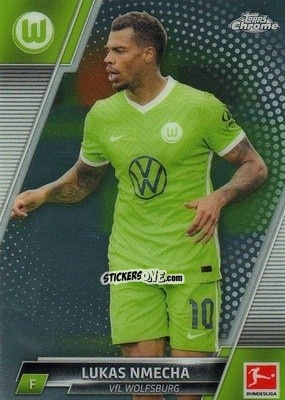 Cromo Lukas Nmecha - Bundesliga Chrome 2021-2022 n. 98 - Topps