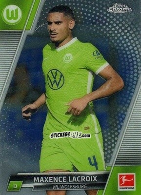 Cromo Maxence Lacroix - Bundesliga Chrome 2021-2022 n. 100 - Topps