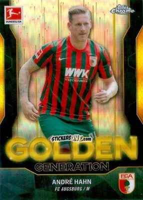 Cromo André Hahn - Bundesliga Chrome 2021-2022 n. GG-AH - Topps
