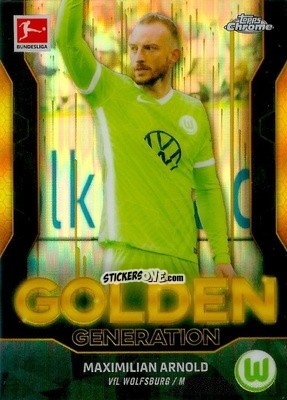 Figurina Maximilian Arnold - Bundesliga Chrome 2021-2022 n. GG-MA - Topps