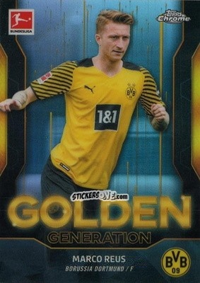 Sticker Marco Reus - Bundesliga Chrome 2021-2022 n. GG-MR - Topps
