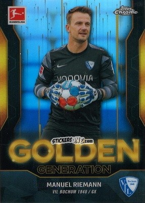 Sticker Manuel Riemann - Bundesliga Chrome 2021-2022 n. GG-MRI - Topps