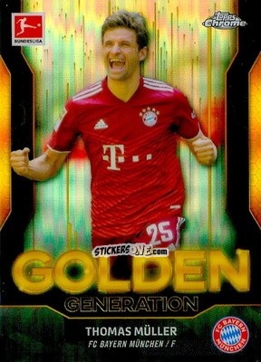 Cromo Thomas Müller - Bundesliga Chrome 2021-2022 n. GG-TM - Topps
