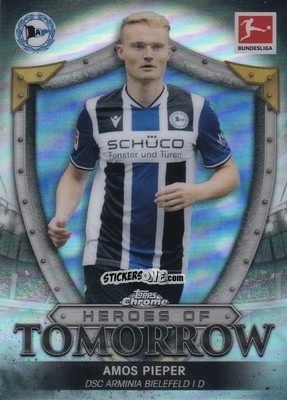 Cromo Amos Pieper - Bundesliga Chrome 2021-2022 n. HT-AP - Topps
