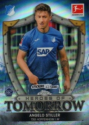 Figurina Angelo Stiller - Bundesliga Chrome 2021-2022 n. HT-AS - Topps