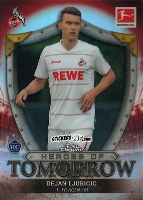 Figurina Dejan Ljubicic - Bundesliga Chrome 2021-2022 n. HT-DL - Topps