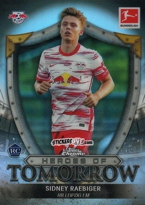 Cromo Sidney Raebiger - Bundesliga Chrome 2021-2022 n. HT-SR - Topps