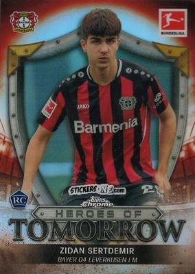 Cromo Zidan Sertdemir  - Bundesliga Chrome 2021-2022 n. HT-ZS - Topps