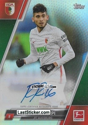Figurina Ricardo Pepi - Bundesliga Chrome 2021-2022 n. BCA-RP - Topps