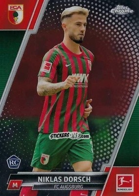 Cromo Niklas Dorsch - Bundesliga Chrome 2021-2022 n. 3 - Topps