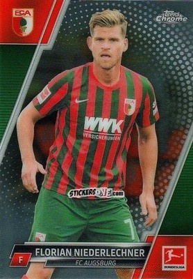Figurina Florian Niederlechner  - Bundesliga Chrome 2021-2022 n. 6 - Topps