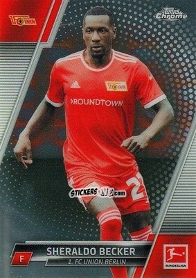 Sticker Sheraldo Becker - Bundesliga Chrome 2021-2022 n. 15 - Topps