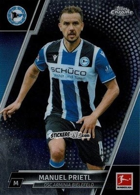 Sticker Manuel Prietl - Bundesliga Chrome 2021-2022 n. 22 - Topps