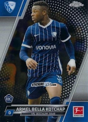 Sticker Armel Bella Kotchap - Bundesliga Chrome 2021-2022 n. 24 - Topps