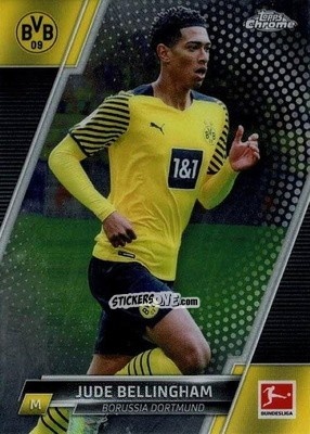 Cromo Jude Bellingham - Bundesliga Chrome 2021-2022 n. 31 - Topps