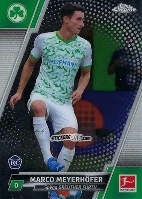 Cromo Marco Meyerhöfer - Bundesliga Chrome 2021-2022 n. 48 - Topps
