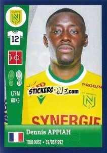 Sticker Dennis Appiah - FOOT 2022-2023 n. 287 - Panini