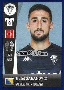 Figurina Halid Šabanović - FOOT 2022-2023 n. 52 - Panini