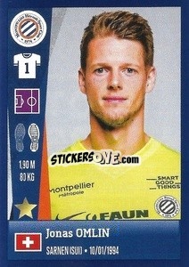 Figurina Jonas Omlin - FOOT 2022-2023 n. 266 - Panini