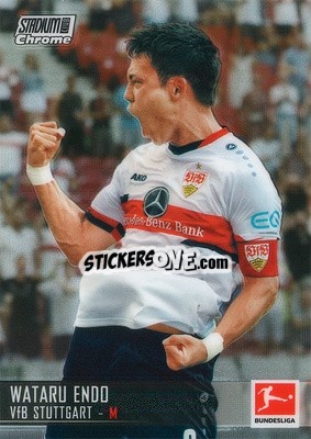Cromo Wataru Endo - Stadium Club Chrome Bundesliga 2021-2022 n. 92 - Topps
