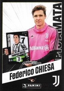 Sticker Federico Chiesa - Calciatori 2022-2023 n. P8 - Panini