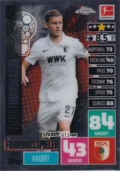 Cromo Alfred Finnbogason - German Bundesliga 2020-2021. Match Attax Chrome n. 143 - Topps