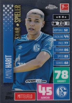 Cromo Amine Harit - German Bundesliga 2020-2021. Match Attax Chrome n. 199 - Topps