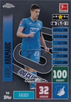 Figurina Andrej Kramaric - German Bundesliga 2020-2021. Match Attax Chrome n. 96 - Topps