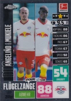 Cromo Angeliño / Nordi Mukiele - German Bundesliga 2020-2021. Match Attax Chrome n. 107 - Topps