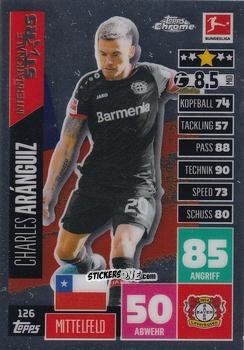 Figurina Charles Aránguiz - German Bundesliga 2020-2021. Match Attax Chrome n. 126 - Topps
