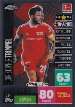 Sticker Christopher Trimmel - German Bundesliga 2020-2021. Match Attax Chrome n. 134 - Topps