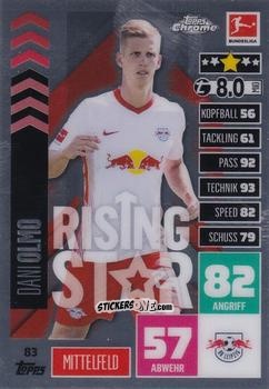 Cromo Dani Olmo - German Bundesliga 2020-2021. Match Attax Chrome n. 83 - Topps