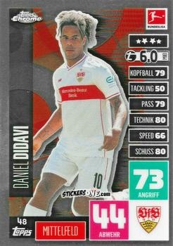 Cromo Daniel Didavi - German Bundesliga 2020-2021. Match Attax Chrome n. 48 - Topps