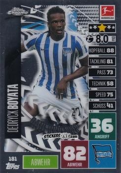 Figurina Dedryck Boyata - German Bundesliga 2020-2021. Match Attax Chrome n. 181 - Topps