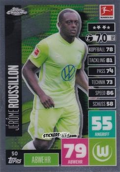 Cromo Jérôme Roussillon - German Bundesliga 2020-2021. Match Attax Chrome n. 50 - Topps