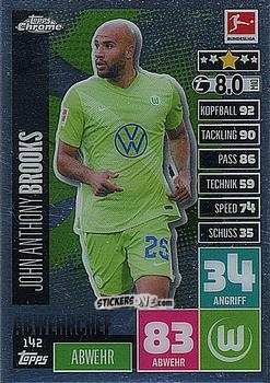 Figurina John Anthony Brooks - German Bundesliga 2020-2021. Match Attax Chrome n. 142 - Topps