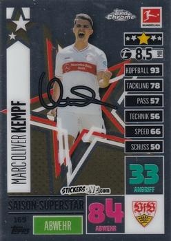 Figurina Marc Oliver Kempf - German Bundesliga 2020-2021. Match Attax Chrome n. 169 - Topps