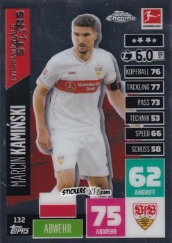 Figurina Marcin Kamiński - German Bundesliga 2020-2021. Match Attax Chrome n. 132 - Topps