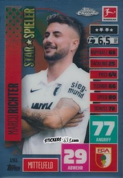 Figurina Marco Richter - German Bundesliga 2020-2021. Match Attax Chrome n. 191 - Topps