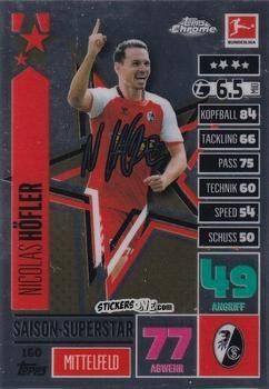 Figurina Nicolas Höfler - German Bundesliga 2020-2021. Match Attax Chrome n. 160 - Topps