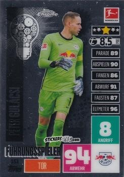 Sticker Péter Gulácsi - German Bundesliga 2020-2021. Match Attax Chrome n. 151 - Topps