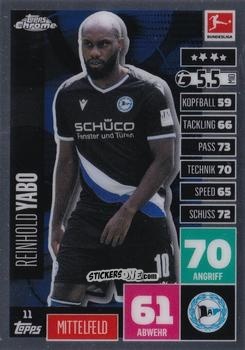 Cromo Reinhold Yabo - German Bundesliga 2020-2021. Match Attax Chrome n. 11 - Topps