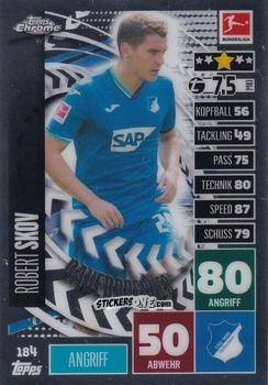Sticker Robert Skov - German Bundesliga 2020-2021. Match Attax Chrome n. 184 - Topps