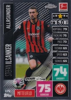 Sticker Stefan Ilsanker - German Bundesliga 2020-2021. Match Attax Chrome n. 174 - Topps