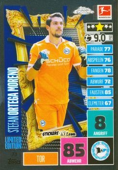 Sticker Stefan Ortega Moreno - German Bundesliga 2020-2021. Match Attax Chrome n. 73 - Topps