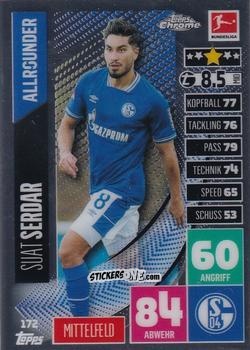 Cromo Suat Serdar - German Bundesliga 2020-2021. Match Attax Chrome n. 172 - Topps