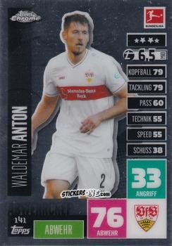 Cromo Waldemar Anton - German Bundesliga 2020-2021. Match Attax Chrome n. 141 - Topps