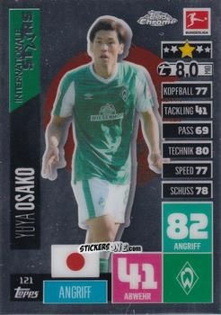 Figurina Yuya Osako - German Bundesliga 2020-2021. Match Attax Chrome n. 121 - Topps