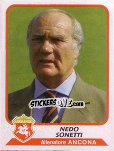 Cromo Nedo Sonetti (allenatore) - Calciatori 2003-2004 n. 4 - Panini