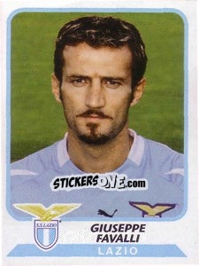 Cromo Giuseppe Favalli - Calciatori 2003-2004 n. 177 - Panini